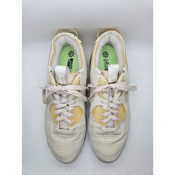 Nike Air Max Terrascape 90 Shoes Womens 9.5 Light Bone Athletic Running Sneakers - Picture 3 of 8